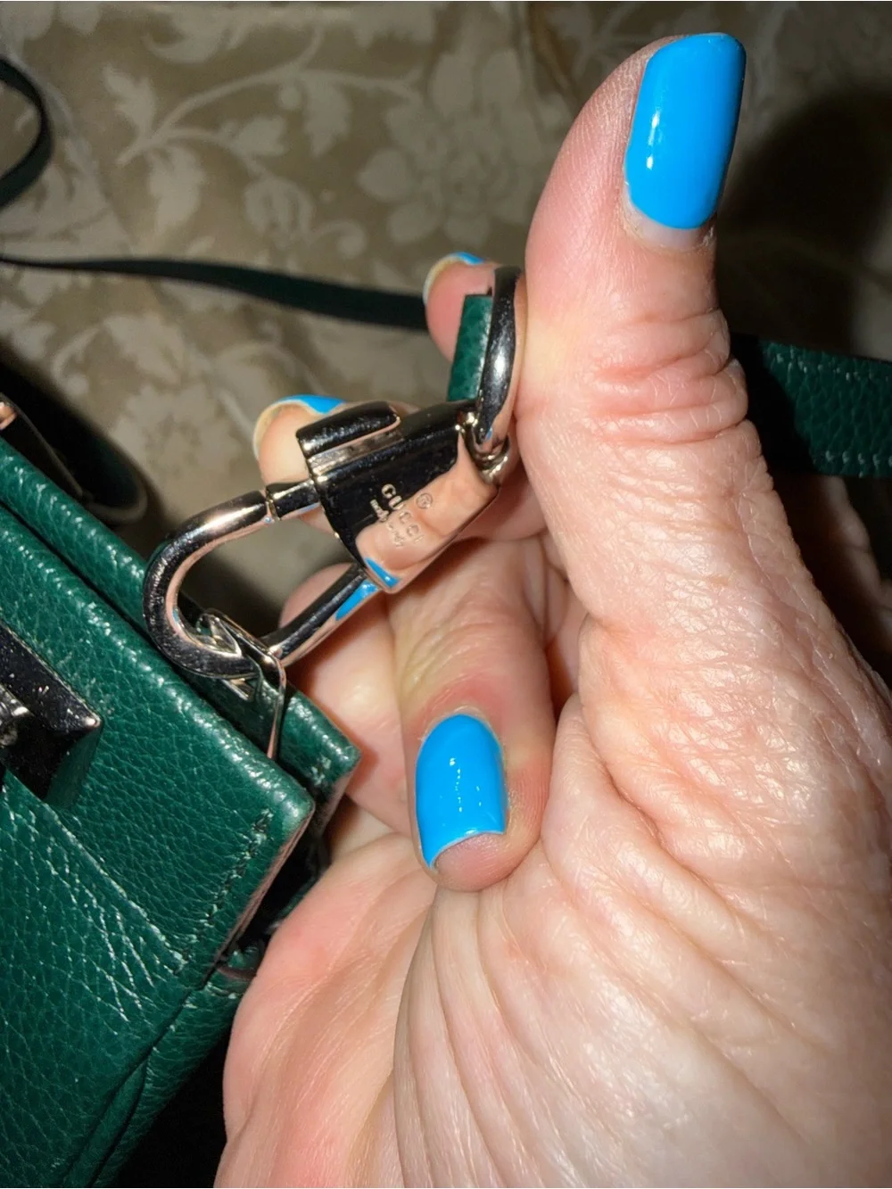 Gucci Zumi Top Handle/detachable shoulder strap - Green